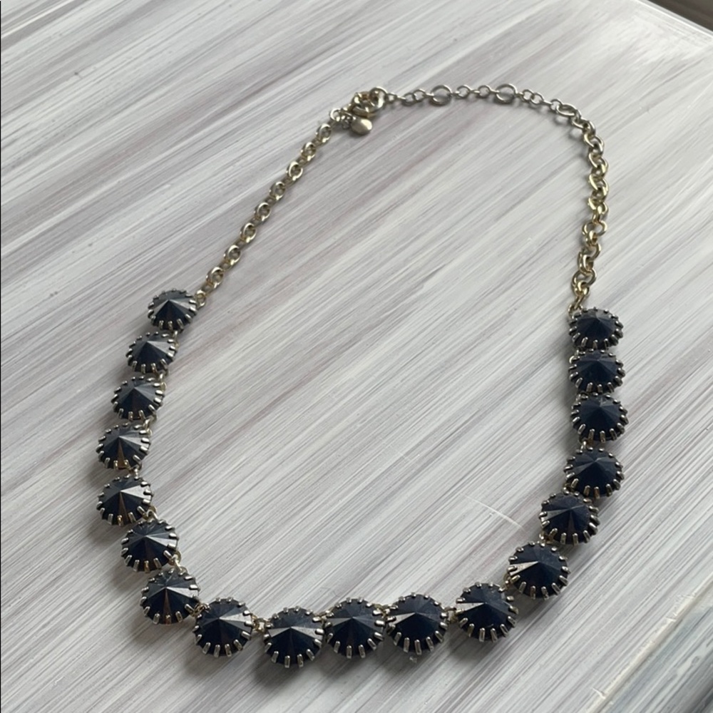 Navy J. Crew Necklace